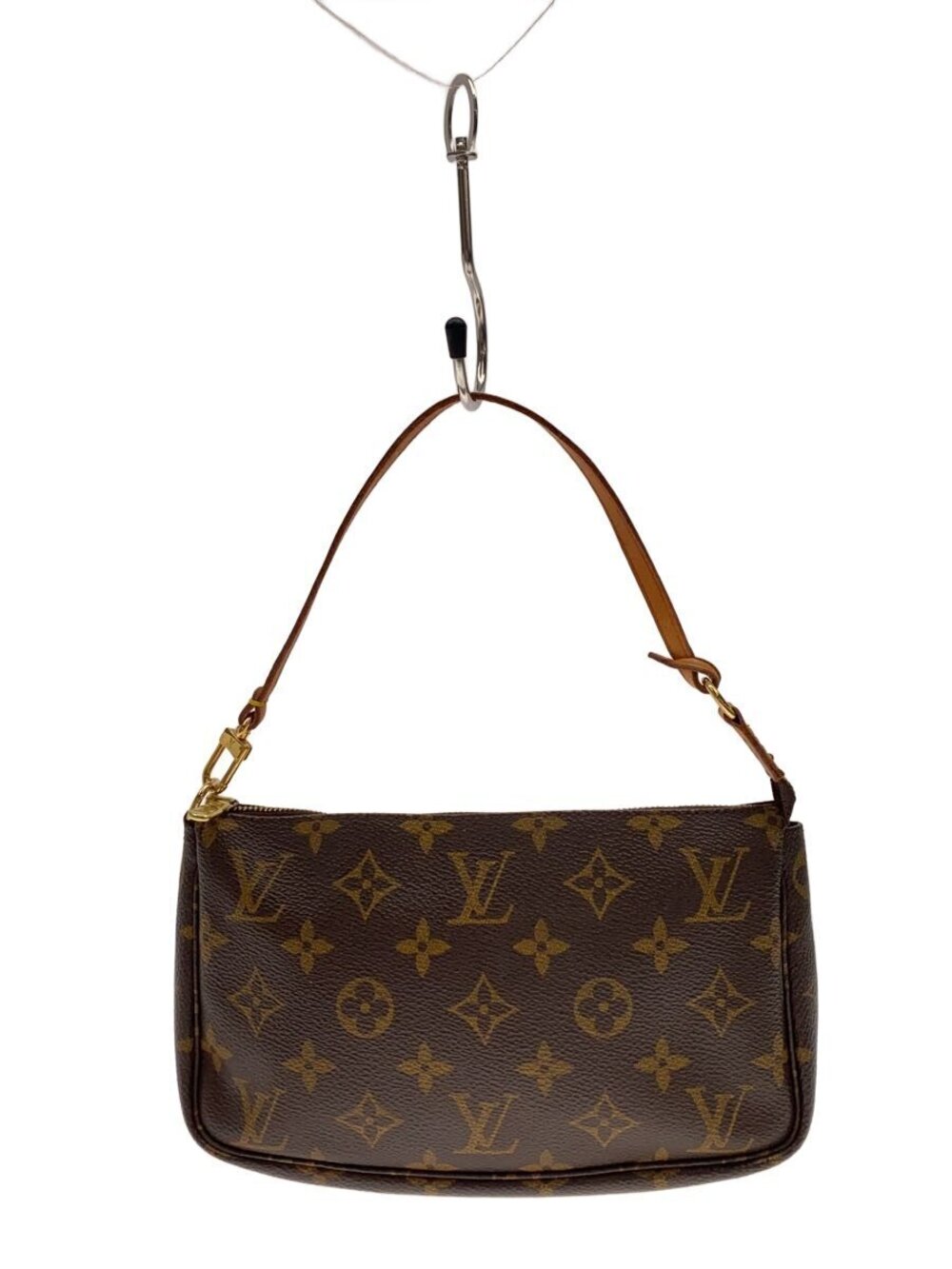 LOUIS VUITTON Pochette Accessoires Monogram Canvas Brown